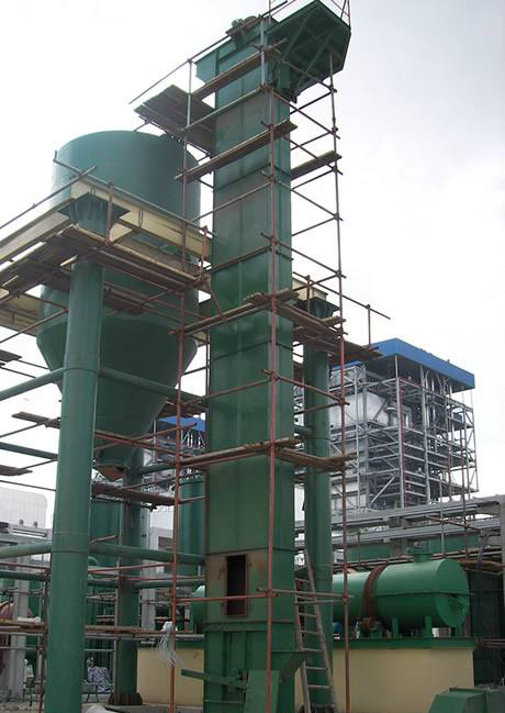 料倉(cāng)輔助上料斗式提升機(jī)